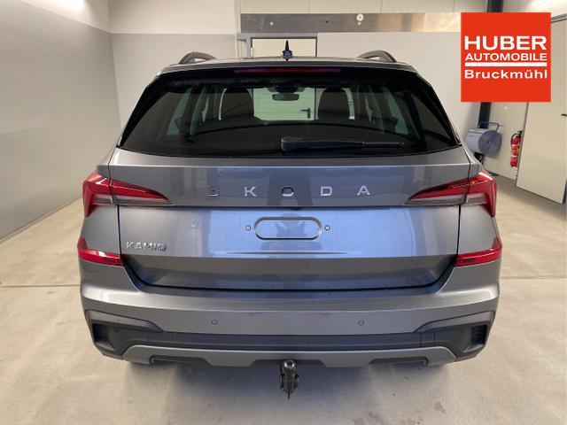 Skoda / KAMIQ / Grau / / / 115PS DSG Matrix+AHK+Kamera+PDC vor+hi+Kessy+Sitzheizung+GVL