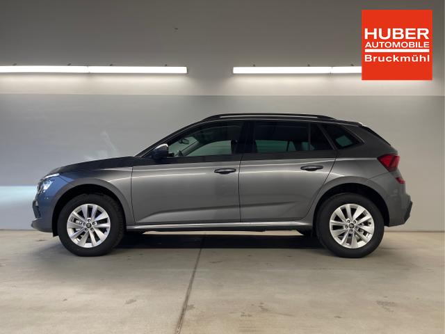 Skoda / KAMIQ / Grau / / / 115PS DSG Matrix+AHK+Kamera+PDC vor+hi+Kessy+Sitzheizung+GVL