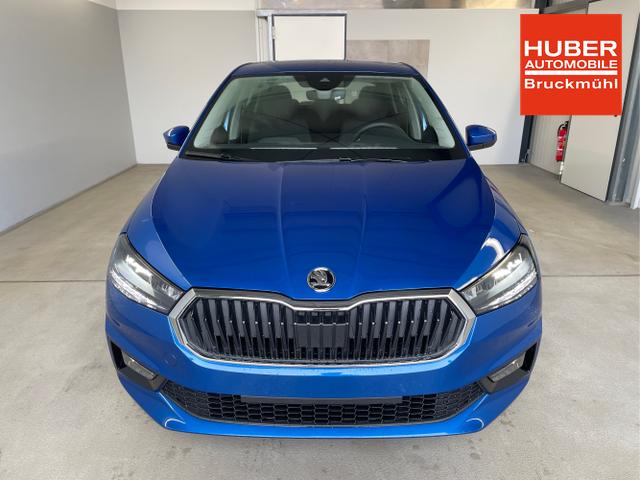 Skoda / Fabia / Blau / / / 95PS Sitzheizung+Lenkradheizung+App-Connect+GRA+GVL+ParkPilot