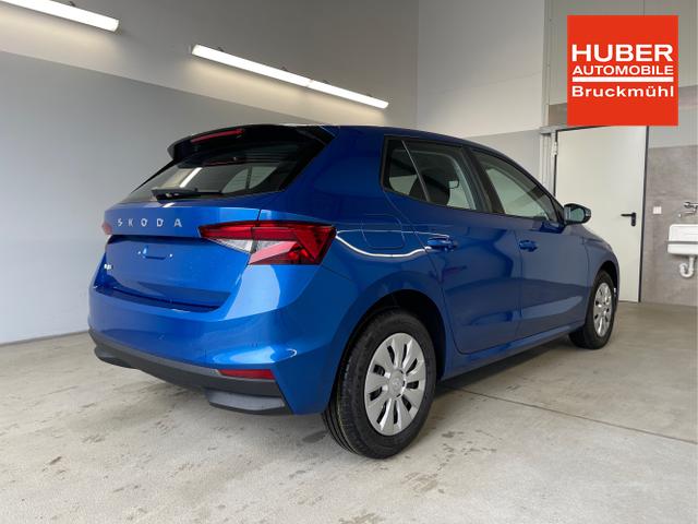 Skoda / Fabia / Blau / / / 95PS Sitzheizung+Lenkradheizung+App-Connect+GRA+GVL+ParkPilot