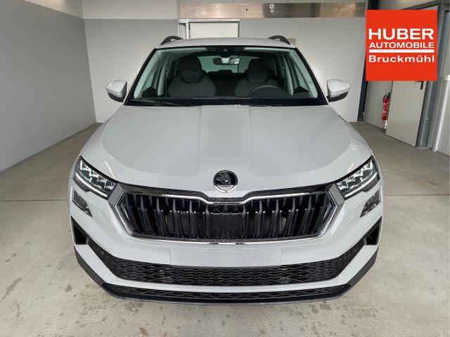 Skoda / Karoq / Grau / / / 150PS DSG AHK+Kamera+ACC+Kessy+Kamera+ParkPilot vo+hi+App