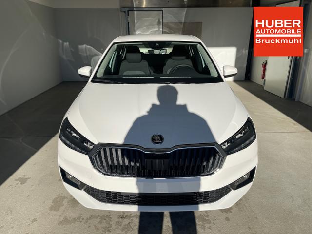 Skoda / Fabia / Wei&szlig; / / / 95PS Sitzheizung+Lenkradheizung+App-Connect+GRA+GVL+ParkPilot