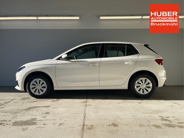 Skoda / Fabia / Wei&szlig; / / / 95PS Sitzheizung+Lenkradheizung+App-Connect+GRA+GVL+ParkPilot