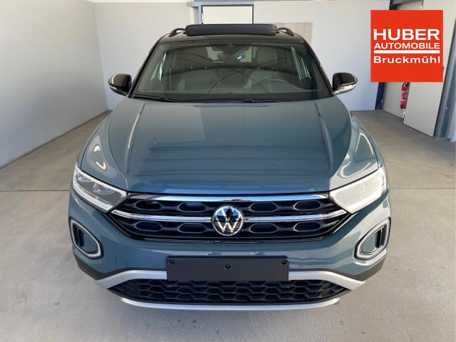 Volkswagen / T-Roc / Blau / / / TDI DSG Pano+Black Style+AHK+Navi+ergoActive+IQ.Drive+Kamera+Keyless