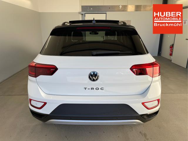 Volkswagen / T-Roc / Wei&szlig; / / / TDI DSG Pano+Black Style+AHK+Navi+ergoActive+IQ.Drive+Kamera+Keyless