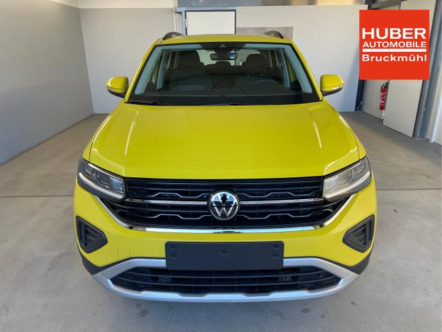 Volkswagen / T-Cross / Gelb / / / 95PS PDC vo+hi+Shz+App+Side+Travel