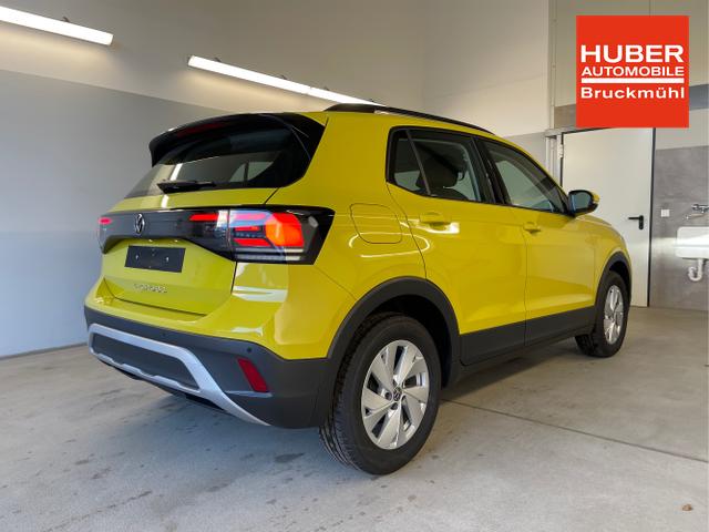 Volkswagen / T-Cross / Gelb / / / 95PS PDC vo+hi+Shz+App+Side+Travel