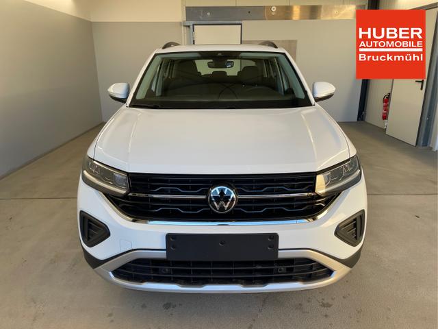Volkswagen / T-Cross / Weiß / / / 95PS PDC vo+hi+Shz+App+Side+Travel