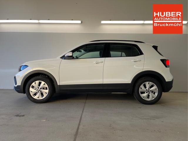 Volkswagen / T-Cross / Weiß / / / 95PS PDC vo+hi+Shz+App+Side+Travel