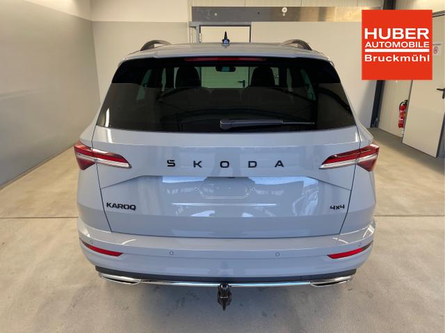 Skoda / Karoq / Grau / / / TSI 4x4 360&deg;+19 Zoll+Navi+AHK+360&deg;+ACC+Frontscheibe beheizbar+Travel Assist
