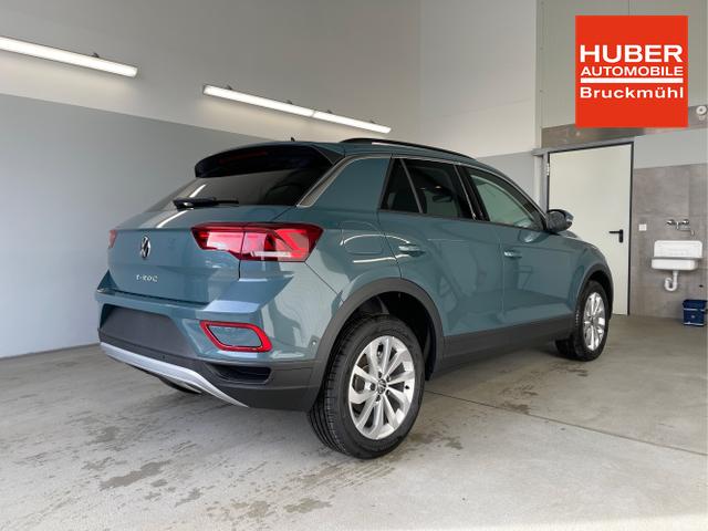 Volkswagen / T-Roc / Blau / / / 150PS AHK+Keyless+Kamera+ACC+Sitzheiz+Climatronic+Alu17