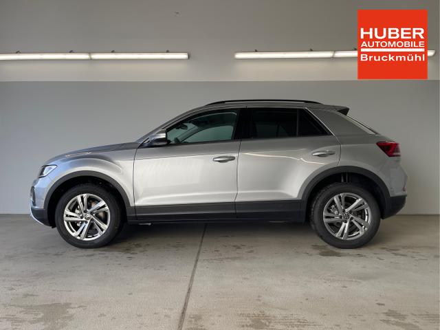 Volkswagen / T-Roc / Silber / / / 150PS AHK+Keyless+Kamera+ACC+Sitzheiz+Climatronic+Alu17
