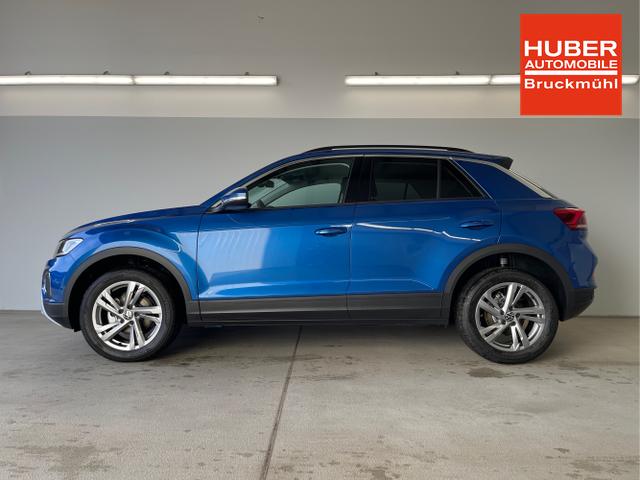 Volkswagen / T-Roc / Blau / / / 150PS AHK+Keyless+Kamera+ACC+Sitzheiz+Climatronic+Alu17