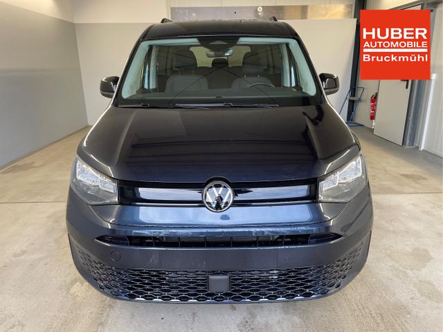 Volkswagen / Caddy / Blau / / / 115PS DSG AHK+7 Sitze+Kamera+App-Connect+Winterpaket+ACC+SideAssist