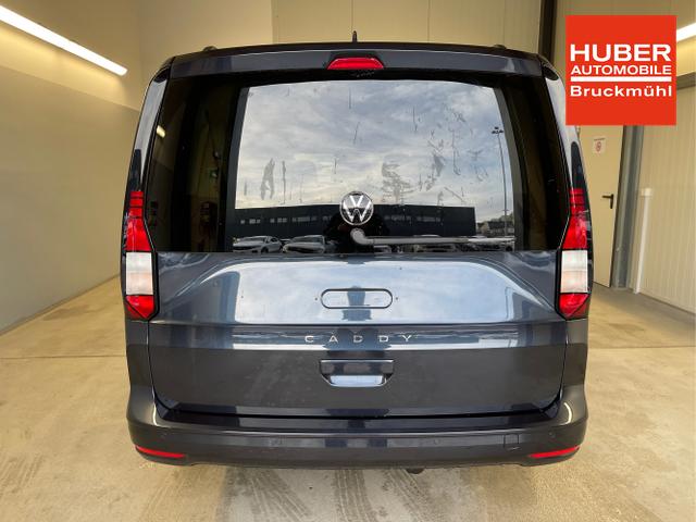 Volkswagen / Caddy / Blau / / / 115PS DSG AHK+7 Sitze+Kamera+App-Connect+Winterpaket+ACC+SideAssist