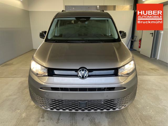 Volkswagen / Caddy / Beige / / / 115PS DSG AHK+7 Sitze+Kamera+App-Connect+Winterpaket+ACC+SideAssist