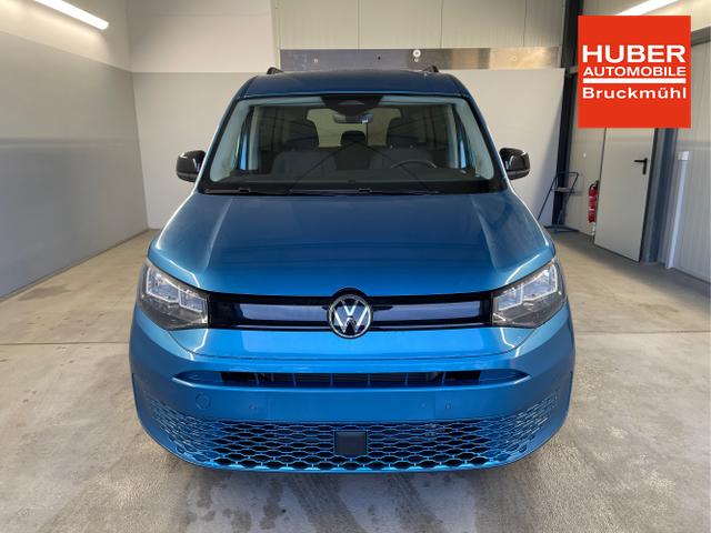Volkswagen / Caddy / Blau / / / 115PS DSG AHK+7 Sitze+Kamera+App-Connect+Winterpaket+ACC+SideAssist