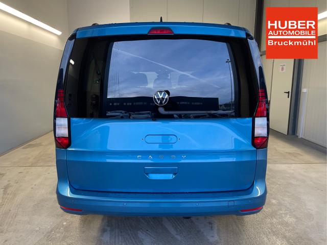 Volkswagen / Caddy / Blau / / / 115PS DSG AHK+7 Sitze+Kamera+App-Connect+Winterpaket+ACC+SideAssist