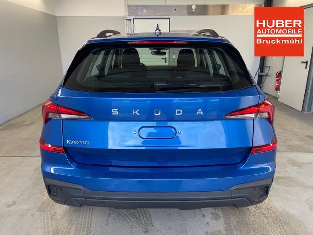 Skoda / KAMIQ / Blau / / / 115PS DSG AHK+16 Zoll Alu+Sitzheizung+App-Connect+GVL