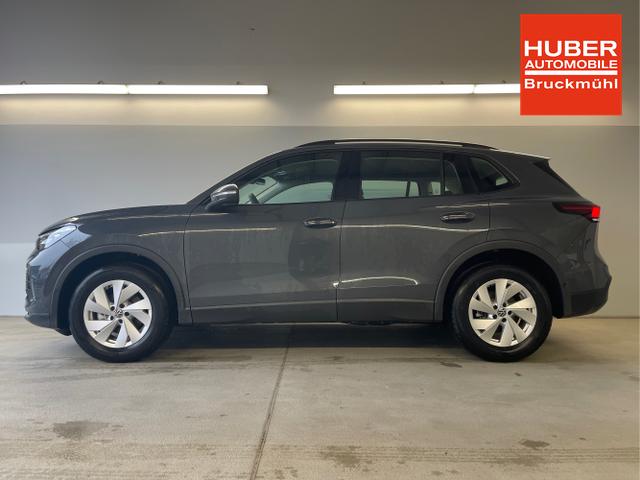 Volkswagen / Tiguan / Grau / / / 130PS eTSI DSG AHK+Kamera+Sitzheizung+App-Connect+PDC vo+hi