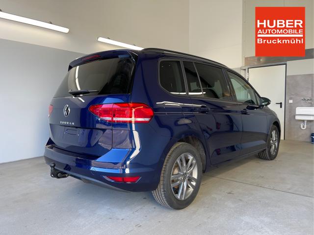 Volkswagen / Touran / Blau / / / 1.5 TSI DSG 7Sitz+AHK+IQ.Light+Kamera+Navi+eHeck+Keyless+Sitzheiz