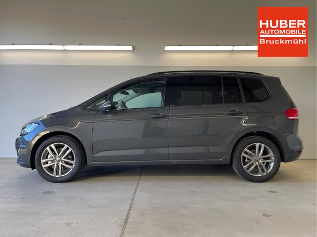 Volkswagen / Touran / Grau / / / 1.5 TSI DSG 7Sitz+AHK+IQ.Light+Kamera+Navi+eHeck+Keyless+Sitzheiz