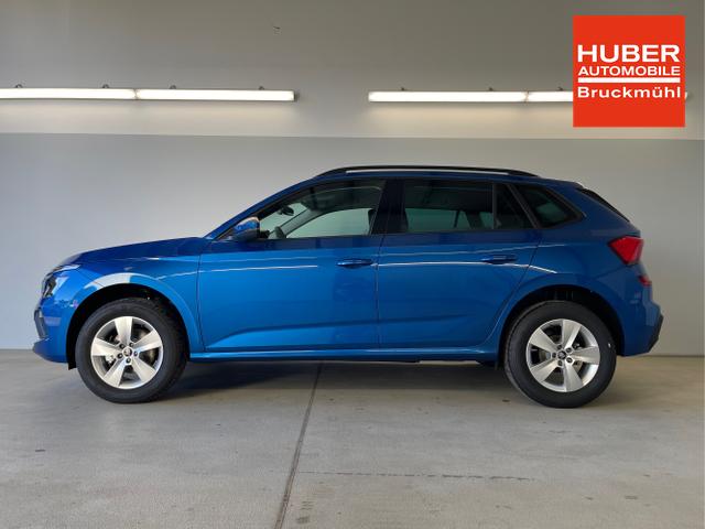 Skoda / KAMIQ / Blau / / / 115PS DSG AHK+Kamera+Kessy+PDC+Winterpaket+Alu16+GVL