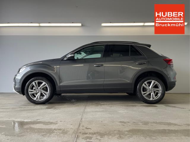Volkswagen / T-Roc / Grau / / / 150PS DSG AHK+Kessy+Kamera+ACC+Sitzheiz+Navi+IQ.Drive