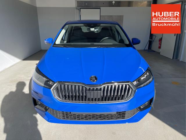 Skoda / Fabia / Blau / / / 95PS GV4+Sitzheiz+Lenkradheiz+AppConnect+PDC+Tempomat