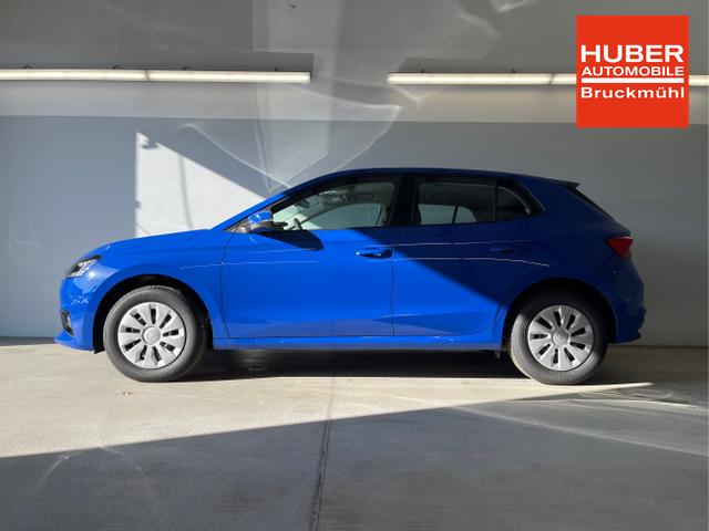 Skoda / Fabia / Blau / / / 95PS GV4+Sitzheiz+Lenkradheiz+AppConnect+PDC+Tempomat