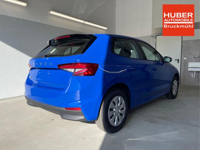 Skoda / Fabia / Blau / / / 95PS GV4+Sitzheiz+Lenkradheiz+AppConnect+PDC+Tempomat
