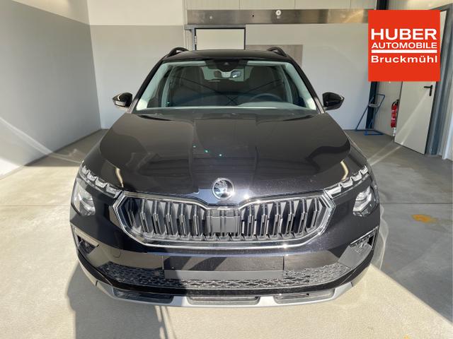 Skoda / KAMIQ / Schwarz / / / 115PS DSG Matrix+AHK+Kamera+PDC vor+hi+Kessy+Sitzheizung+GVL