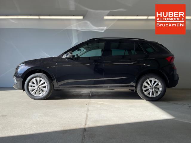 Skoda / KAMIQ / Schwarz / / / 115PS DSG Matrix+AHK+Kamera+PDC vor+hi+Kessy+Sitzheizung+GVL