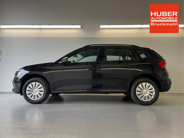 Skoda / KAMIQ / Schwarz / / / 115PS AHK+Kessy+PDC vo+hi+Alarm+Kamera+Climatronic+App Connect