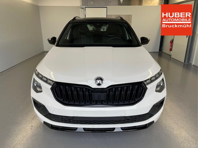 Skoda / KAMIQ / Wei&szlig; / / / 115PS DSG AHK+Navi+Matrix+GV5+Pano+Kessy+Kamera+Alu17+Sitzheiz