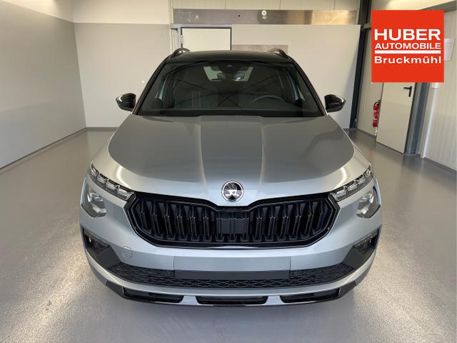 Skoda / KAMIQ / Silber / / / 115PS DSG AHK+Navi+Matrix+GV5+Pano+Kessy+Kamera+Alu17+Sitzheiz
