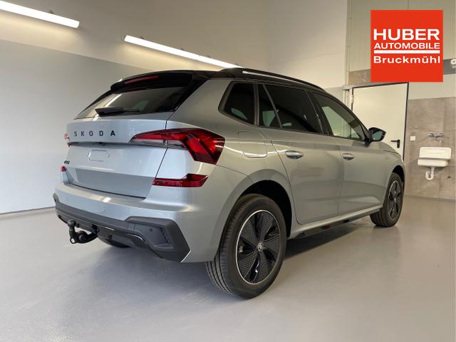 Skoda / KAMIQ / Silber / / / 115PS DSG AHK+Navi+Matrix+GV5+Pano+Kessy+Kamera+Alu17+Sitzheiz