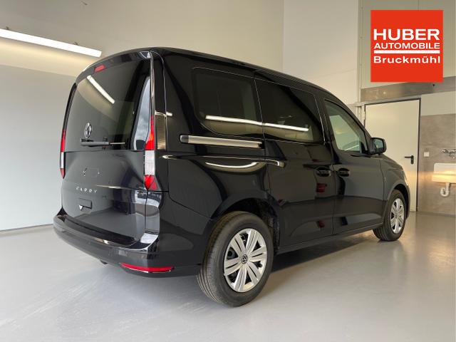 Volkswagen / Caddy / Schwarz / / / 1.5 TSI GV5+AHK+Climatronic+App-Connect+Winterpaket+ACC+SideAssist