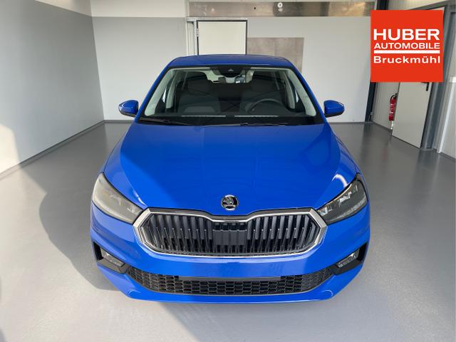 Skoda / Fabia / Blau / / / 95PS GV4+Sitzheiz+Lenkradheiz+AppConnect+PDC+Tempomat