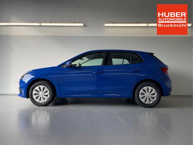 Skoda / Fabia / Blau / / / 95PS GV4+Sitzheiz+Lenkradheiz+AppConnect+PDC+Tempomat