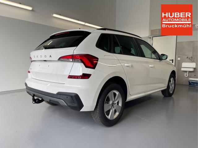 Skoda / KAMIQ / Wei&szlig; / / / 115PS DSG AHK+Kamera+Kessy+PDC+Winterpaket+Alu16+GVL