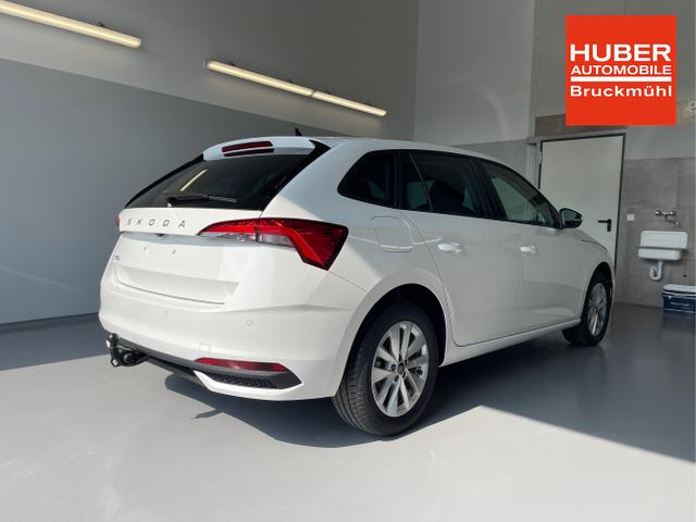 Skoda / Scala / Wei&szlig; / / / 115PS DSG GV5+AHK+Kamera+Kessy+PDC+Sitzheiz+Alu16+Climatronic