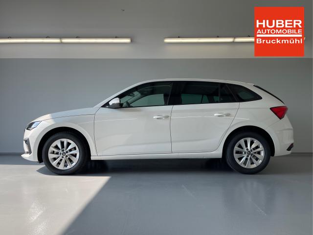 Skoda / Scala / Wei&szlig; / / / 115PS DSG GV5+AHK+Kamera+Kessy+PDC+Sitzheiz+Alu16+Climatronic