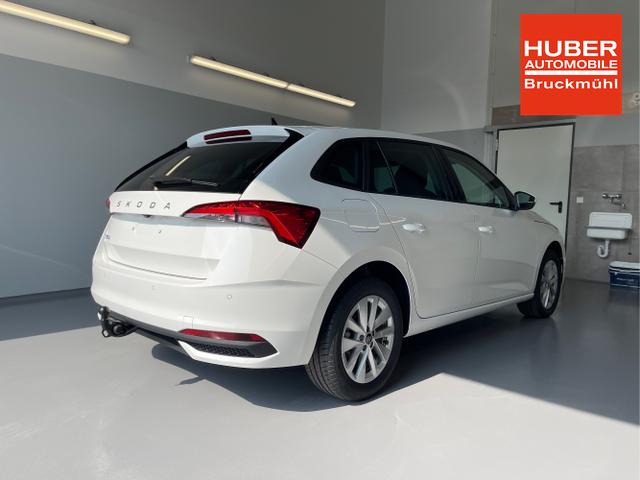 Skoda / Scala / Wei&szlig; / / / 115PS DSG GV5+AHK+Kamera+Kessy+PDC+Sitzheiz+Alu16+Climatronic