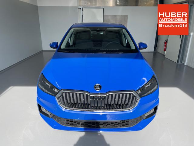 Skoda / Fabia / Blau / / / 115PS Sitzheizung+Sunset+5 Jahre Garantie+Lane Assist