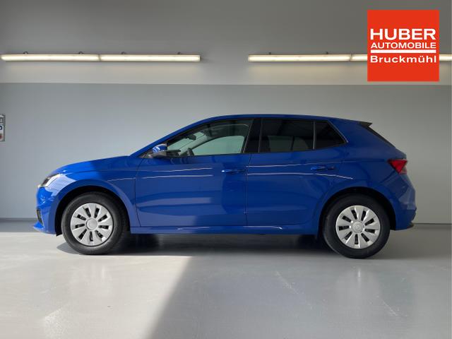 Skoda / Fabia / Blau / / / 115PS Sitzheizung+Sunset+5 Jahre Garantie+Lane Assist