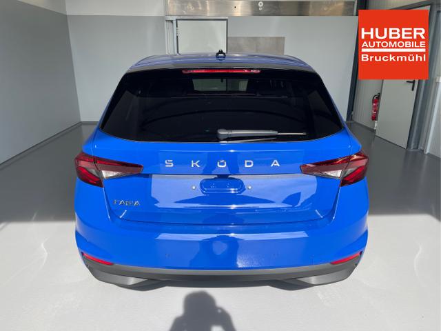 Skoda / Fabia / Blau / / / 115PS Sitzheizung+Sunset+5 Jahre Garantie+Lane Assist