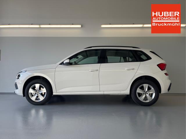 Skoda / KAMIQ / Wei&szlig; / / / 115PS DSG AHK+16 Zoll Alu+Sitzheizung+App-Connect+GVL