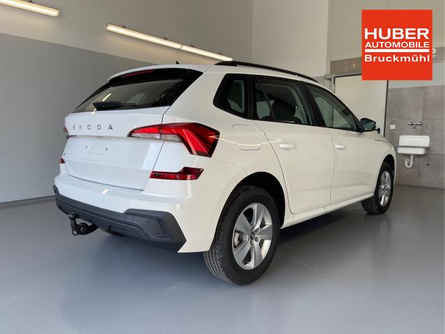 Skoda / KAMIQ / Wei&szlig; / / / 115PS DSG AHK+16 Zoll Alu+Sitzheizung+App-Connect+GVL
