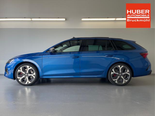 Skoda / Octavia Combi / Blau / / / 265PS DSG HUD+Pano+360&deg;+DCC+AHK+CANTON+Matrix+Alu19+eHeck+GV4